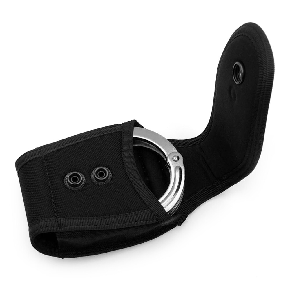 Handcuff Holder Snap Handcuff Sheath Cuff Pouch with Belt Loop I5H0
