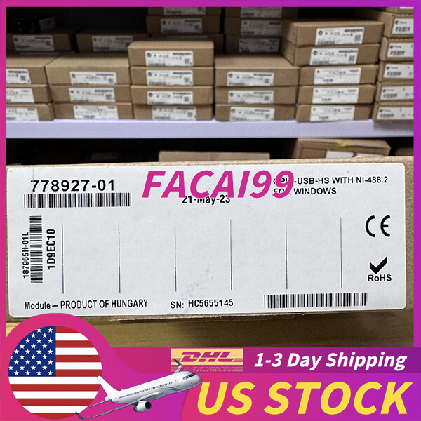 Sealed National Instruments GPIB-USB-HS Adapter Controller IEEE488 NI