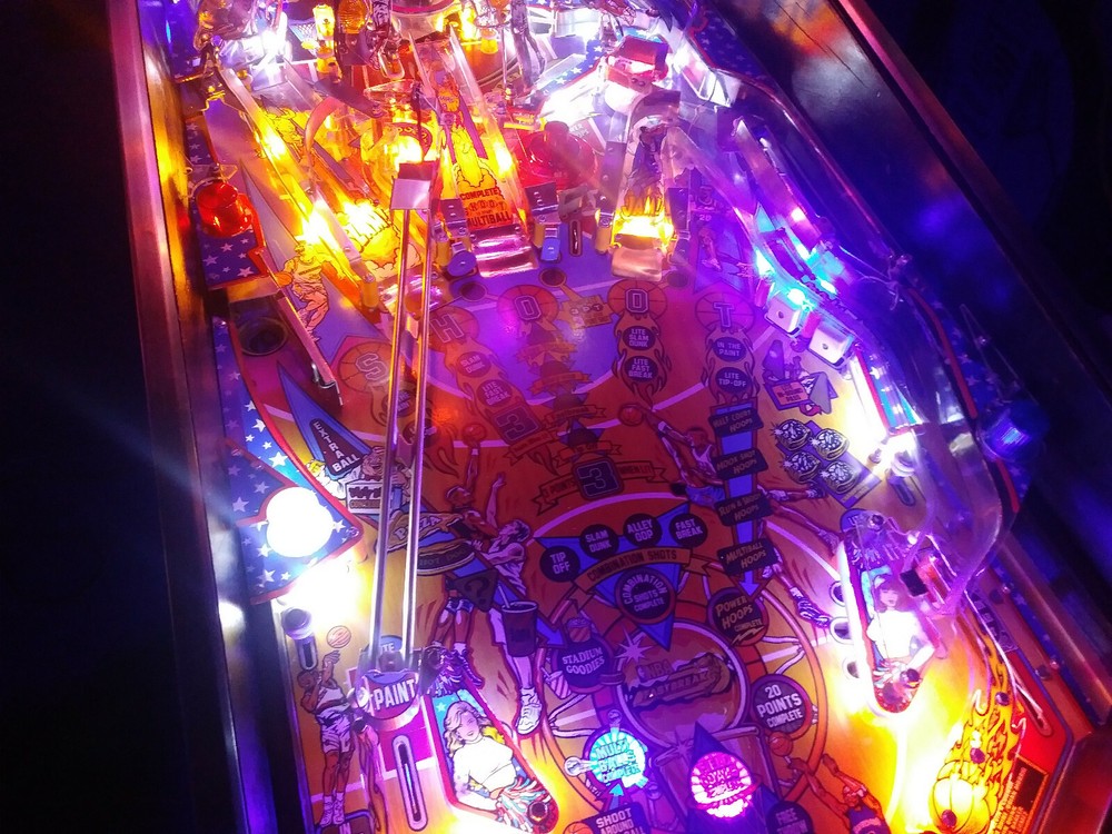 NBA FASTBREAK Complete LED Lighting Kit custom SUPER BRIGHT PINBALL LED KIT