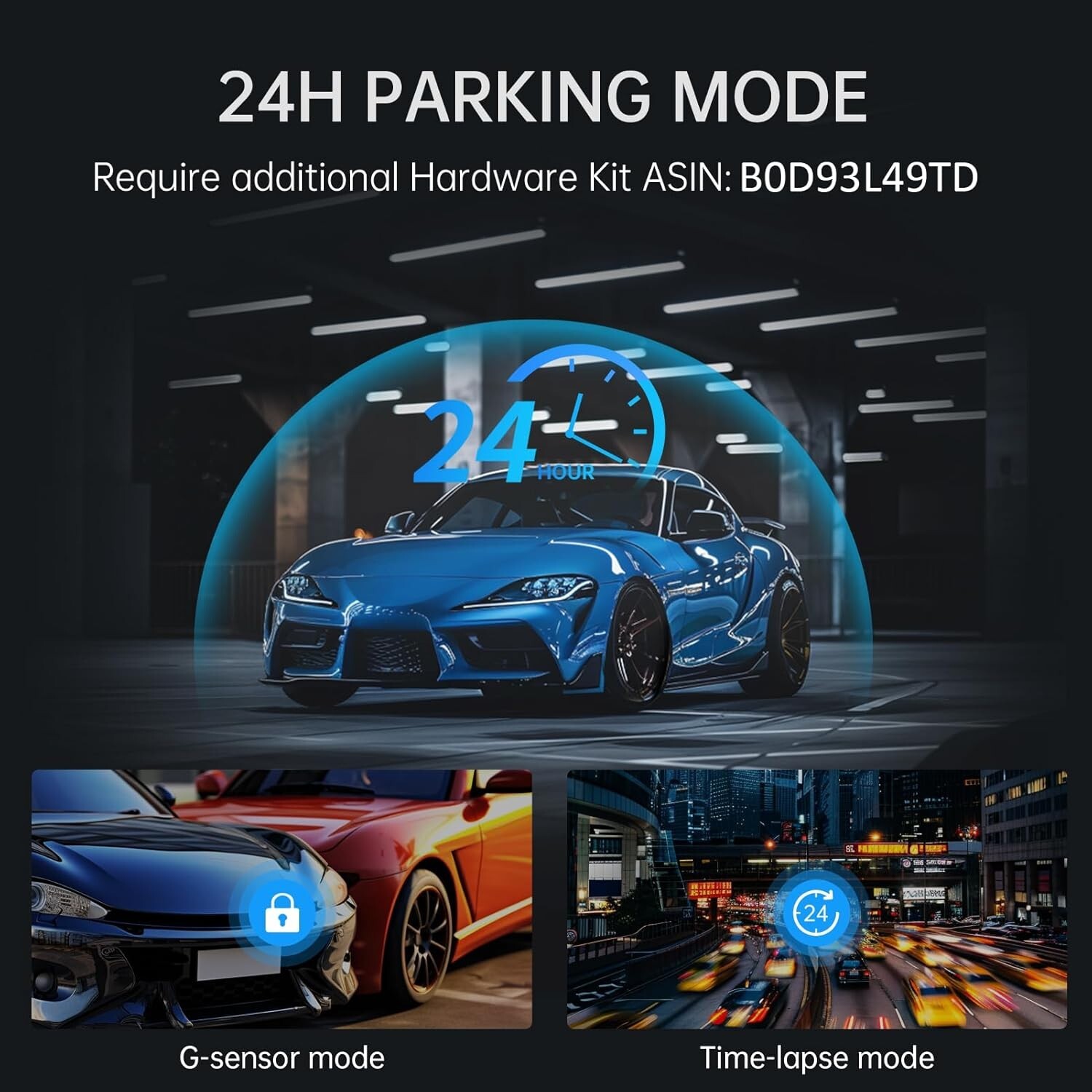 4K Rear View Mirror Camera,10'' Mirror Dash Cam with 1080P Rear Camera,32gb card