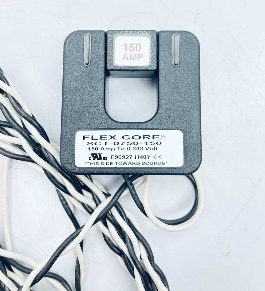 FLEX-CORE SCT-0750-150 CURRENT TRANSFORMER AC SPLIT-CORE 150-AMP 0.333V