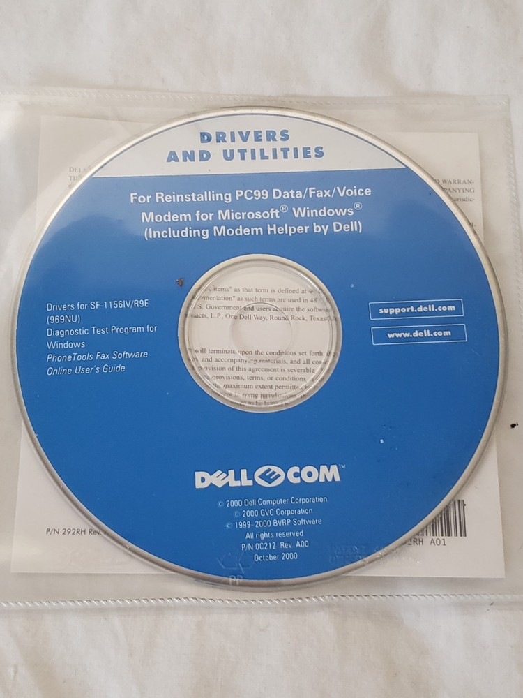 5 Vintage Dell Software- Op Sys, Drivers & Utils, Apps, Displays, Dimen Resource