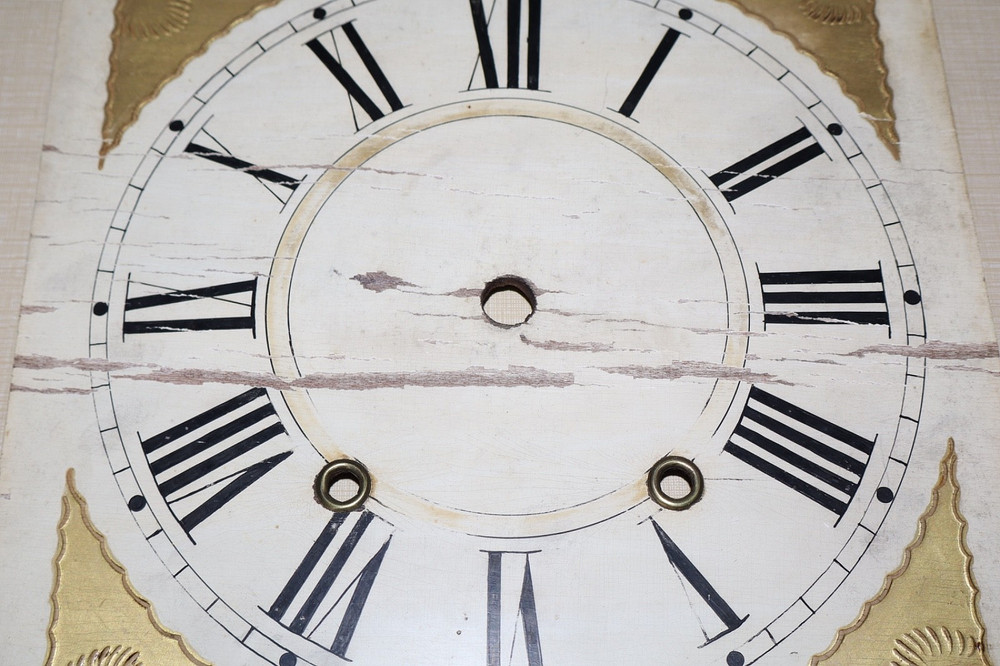Eli Terry Wood Works Ogee Clock Dial