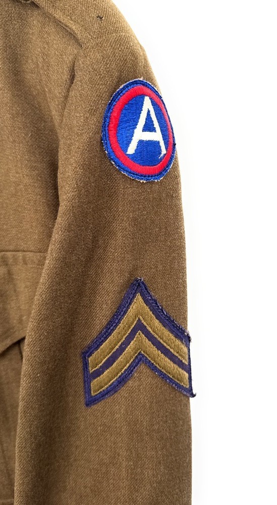 WWII Army Jacket 3rd Brown Coat Jacket