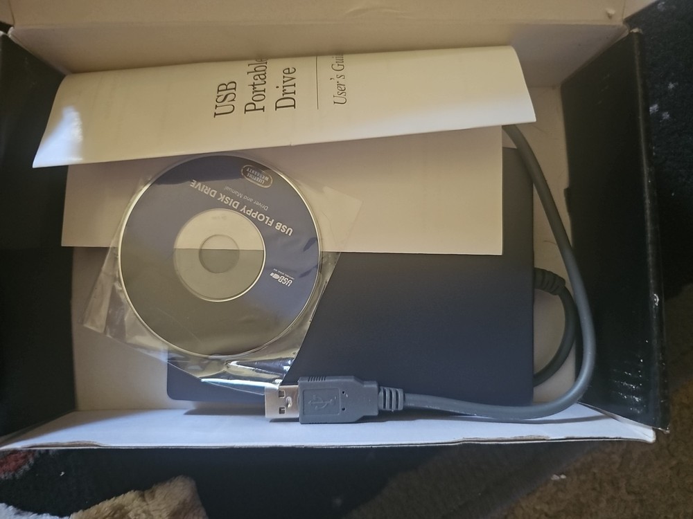 Manhattan Usb Floppy Disk Drive Used Untested