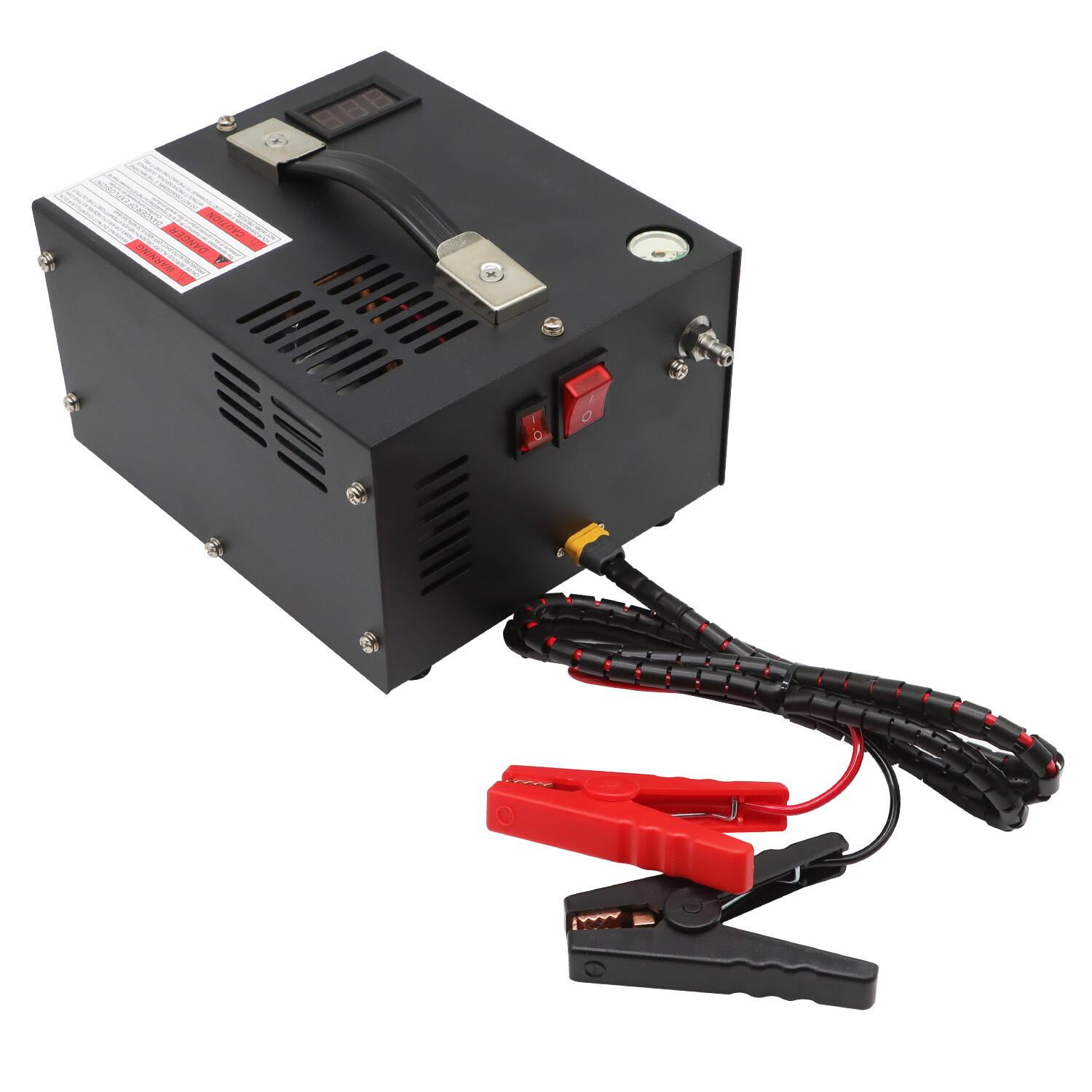 PCP Air Compressor Manual-Stop w/Built-in Fan 4500PSI/30MPa US