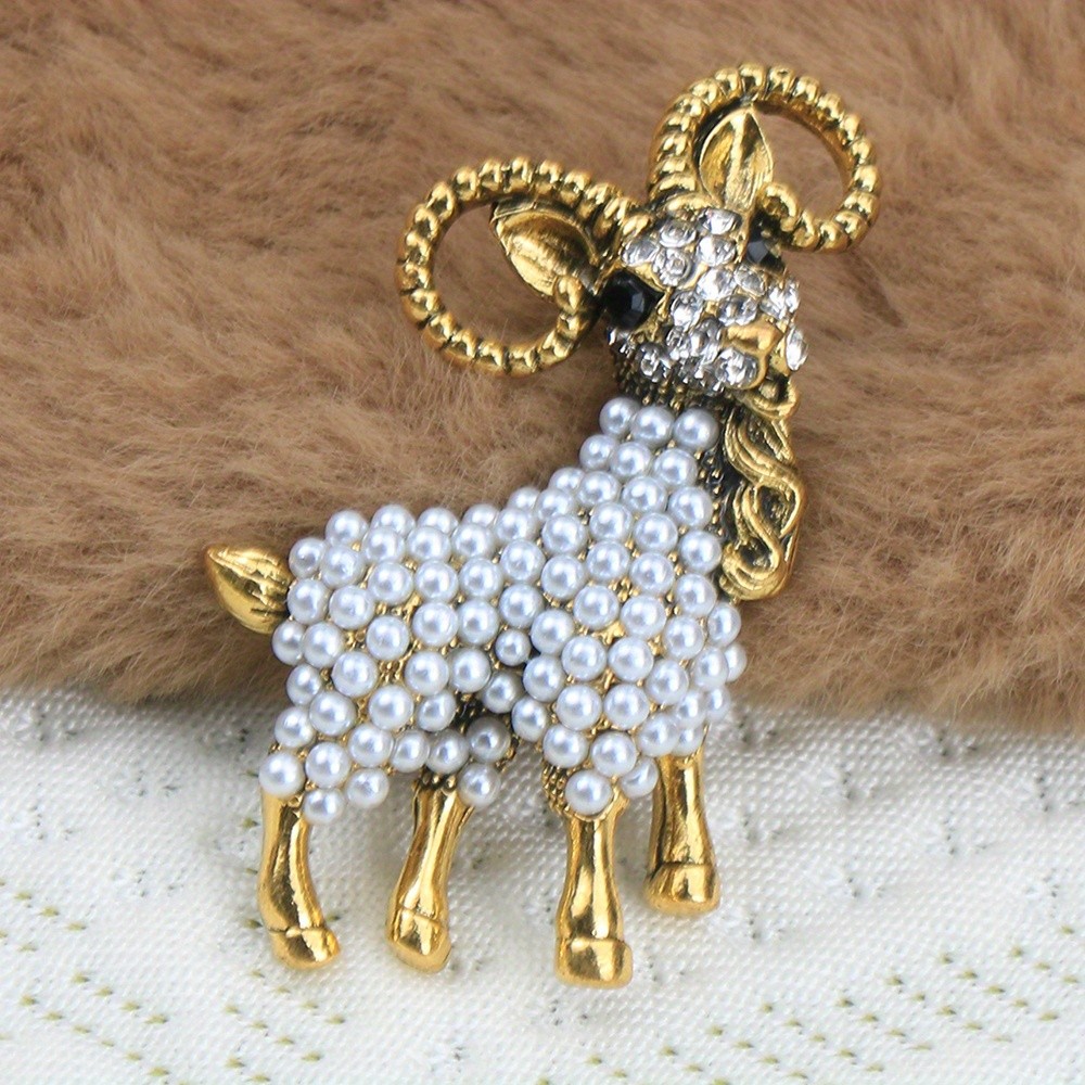 Personalized Sheep Brooch Versatile Exquisite and Cute Animal Pins