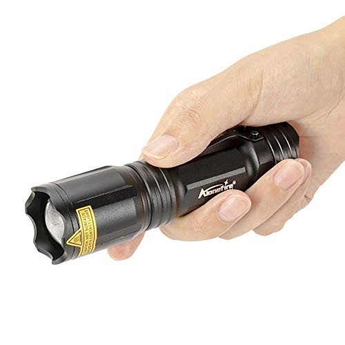 X004 Multicolor Flashlight Red Light Green Light USB Rechargeable Blue Light