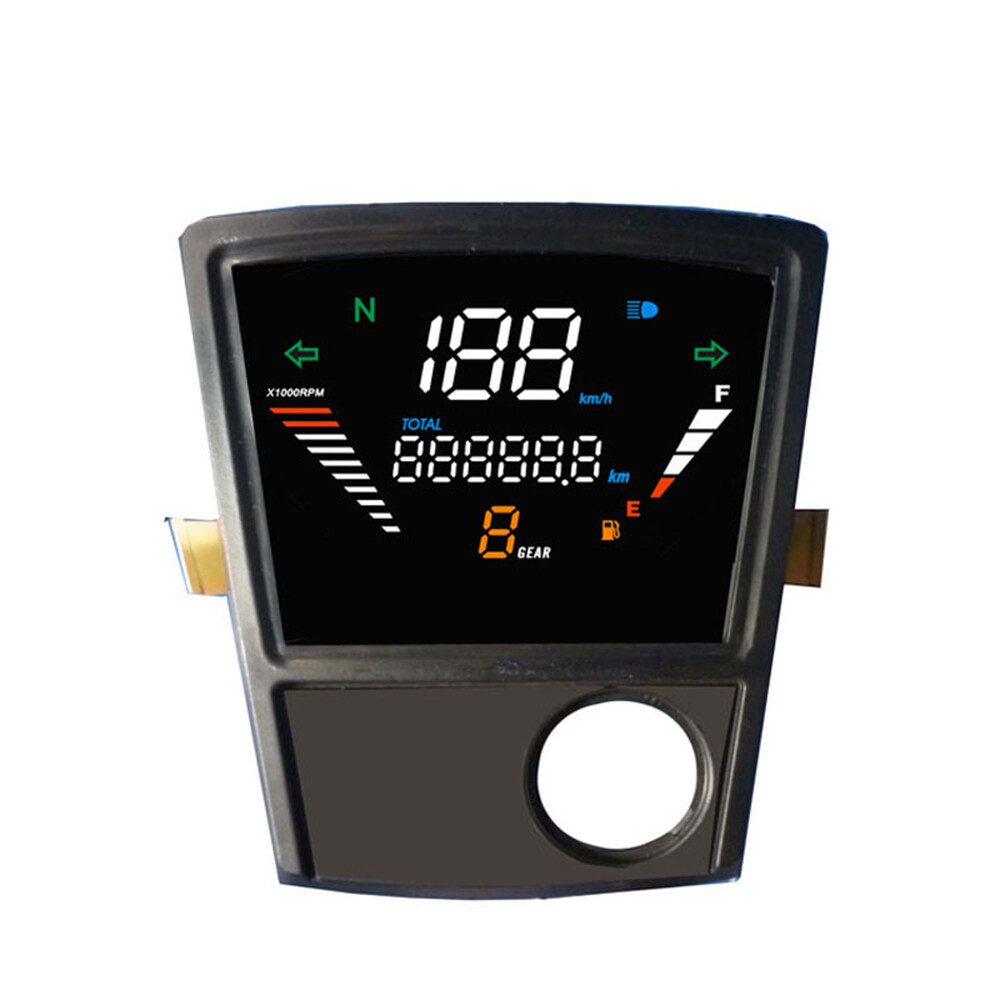 Digital LED LCD Odometer Motorcycle Speedometer for Honda C70