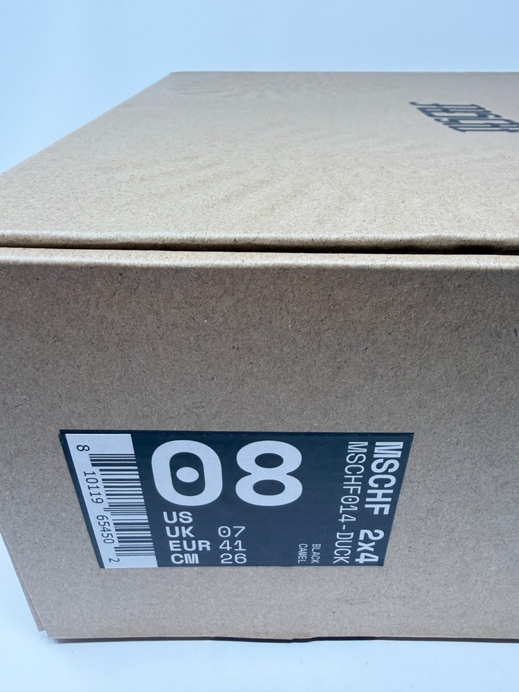 Size 8 - MSCHF 2x4 Boot Duck Camel Brown Black