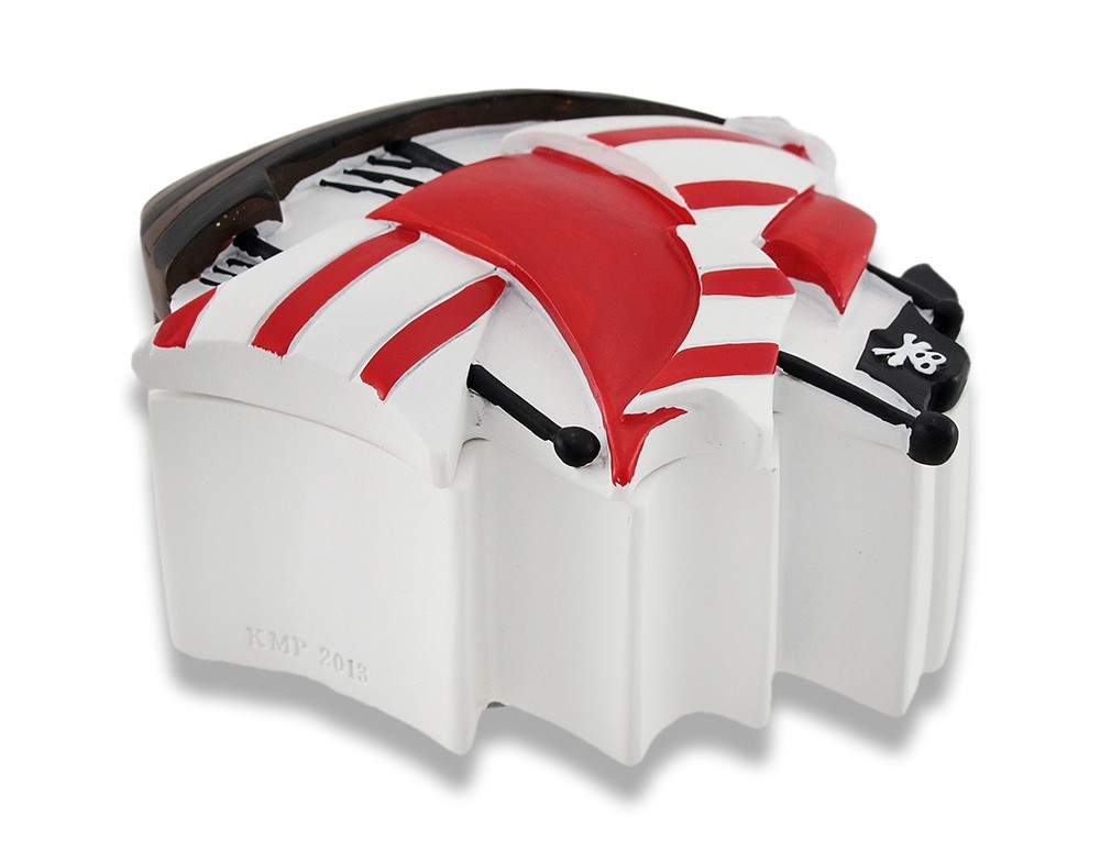 Zeckos Children`s Pirate Ship Trinket Box