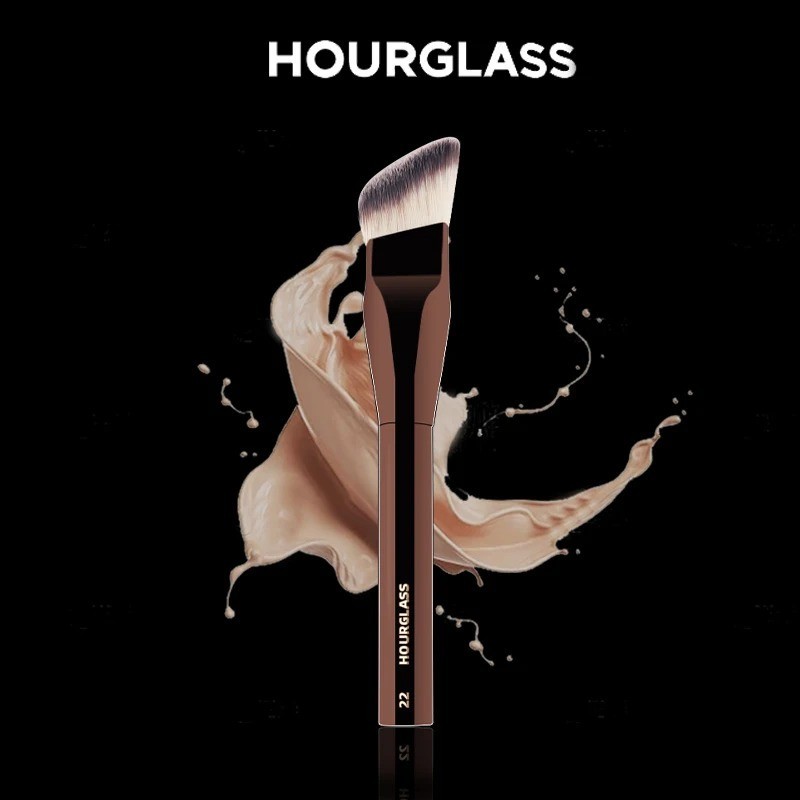 HOURGLASS Angled Liquid Foundation Brushes Make Up Tool-022