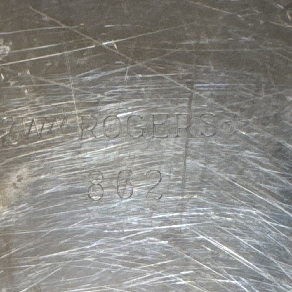 Wm. Rogers Silverplate Covered Bowl 862