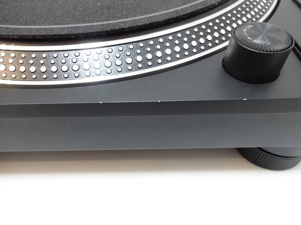 Technics SL-1200MK7 Black Direct Drive DJ Turntable 2023 Display Model Headshell