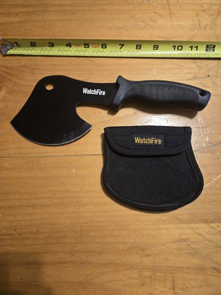 WatchFire Survival Axe-Head Hatchet with Sheath