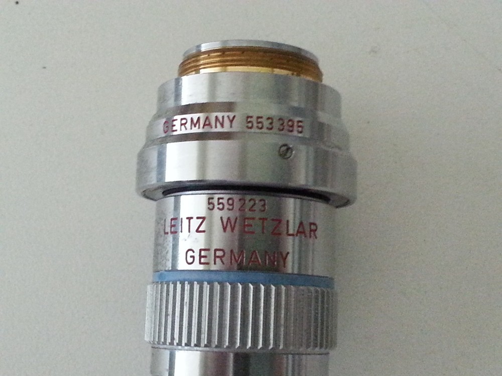 Leitz Wetzlar Objective Lens