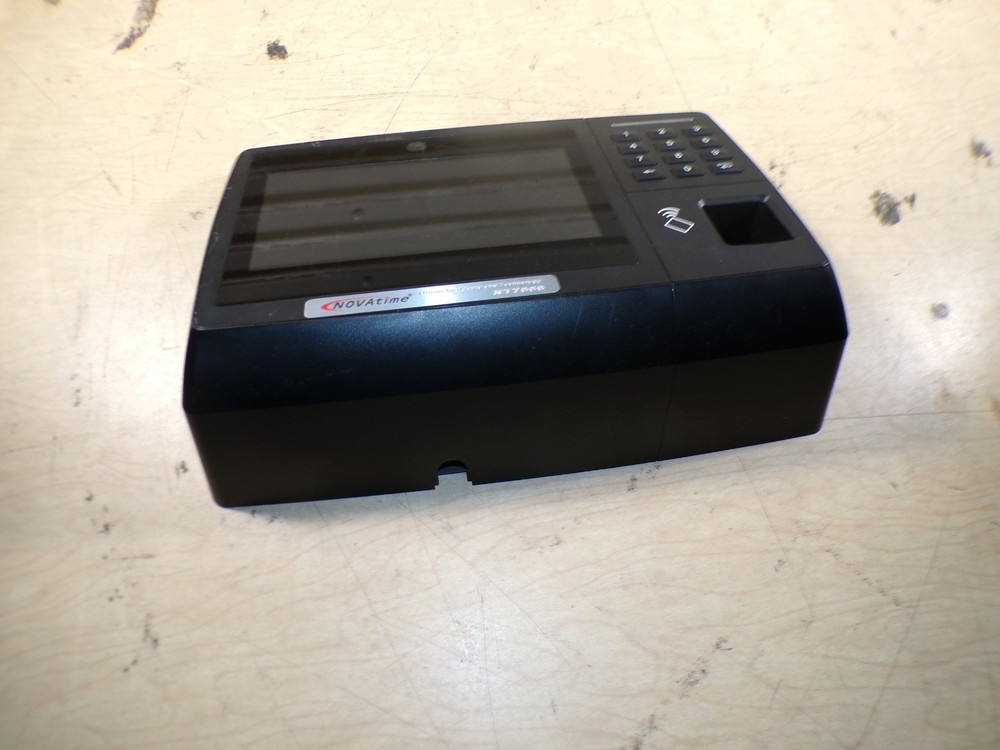 NOVATIME NT7000 TIME CLOCK FINGERPRINT ID **UNTESTED