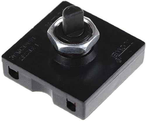 Rotary Switch 4 Position 3 Speed Selector Switch Governor with Button Fan