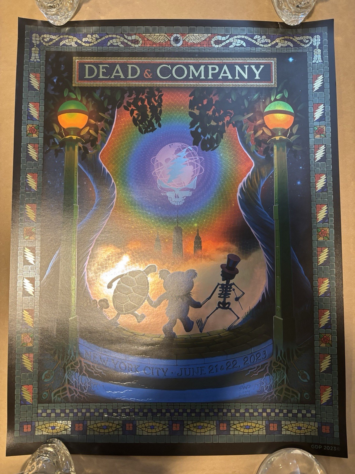 DEAD & COMPANY/ 2023/ CITI FIELD/NEW YORK/FINAL TOUR poster
