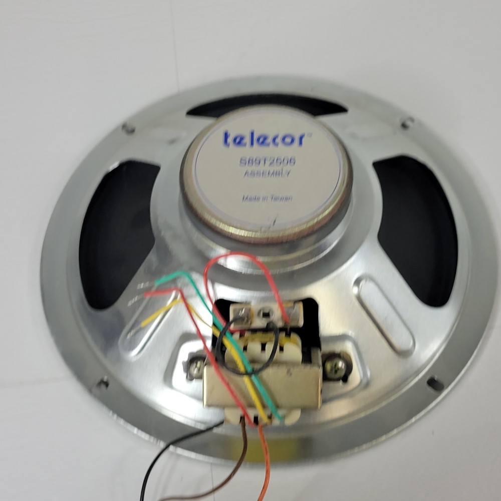 Telecor S89T2506 8" Speaker Intercom Wall Ceiling Speaker