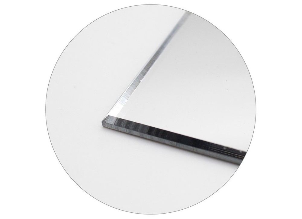 FHC AMP103 Clear Single Duplex Plug Acrylic Mirror Plates