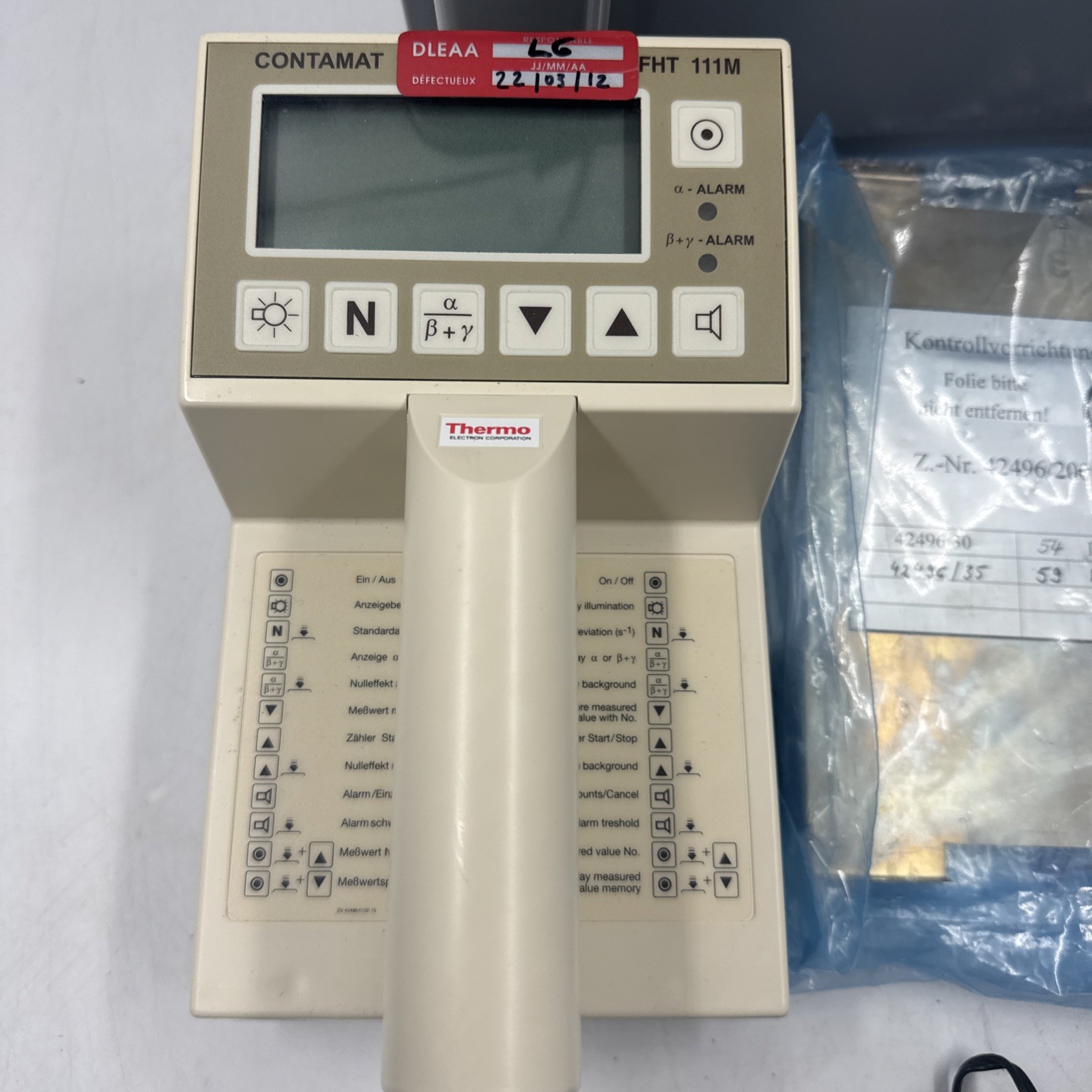 FHT 111m CONTAMAT Contamination Monitor