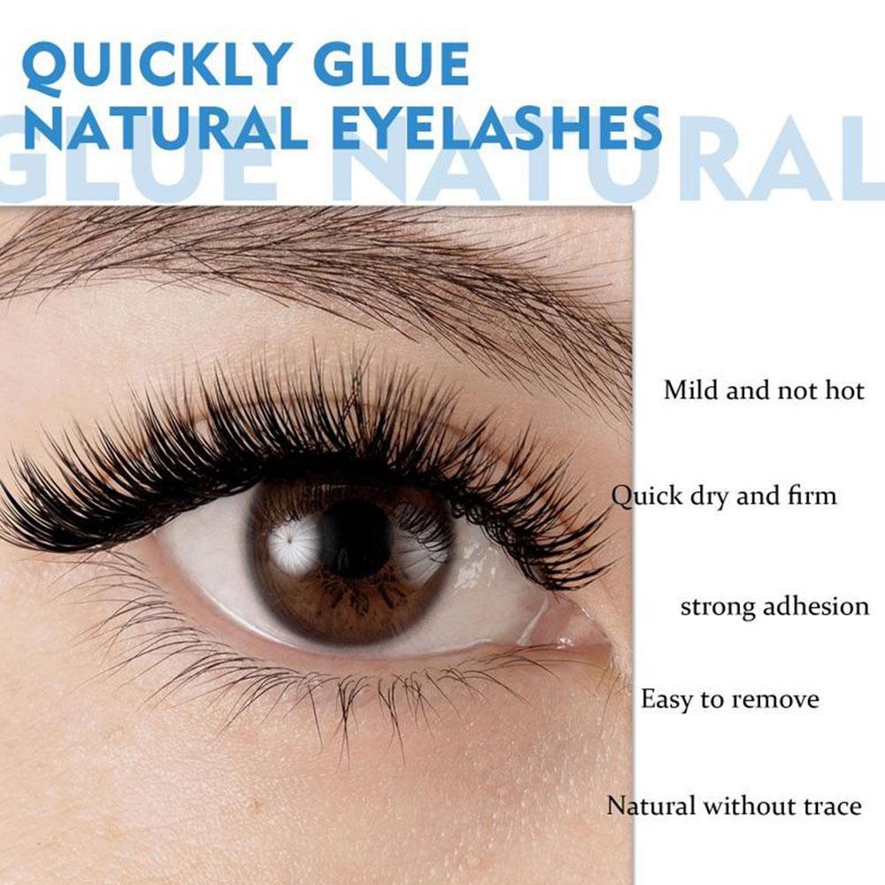 False Eyelash Glue Quick Dry Transparent Eyelash Glue Disposable νμ `κ т/ W A1O7