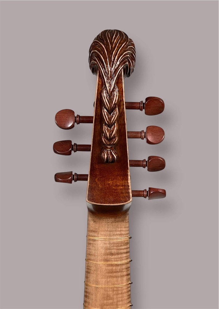 7-string bass viol after Nicolas Bertrand – new construction 2024