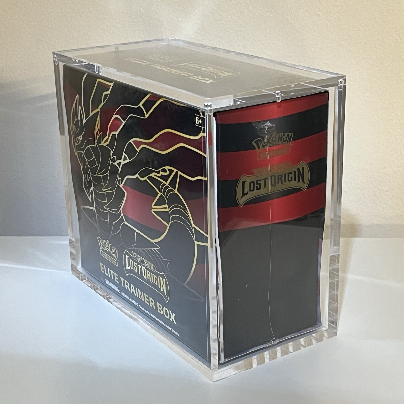 Pokemon ETB Acrylic Display Case for Elite Trainer Box Magnetic 99% UV Rejection