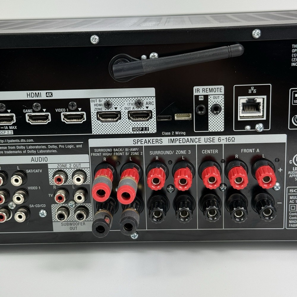 Sony STR-DN1060 7.2ch AV Receiver 4K HDMI Bluetooth Tested Working