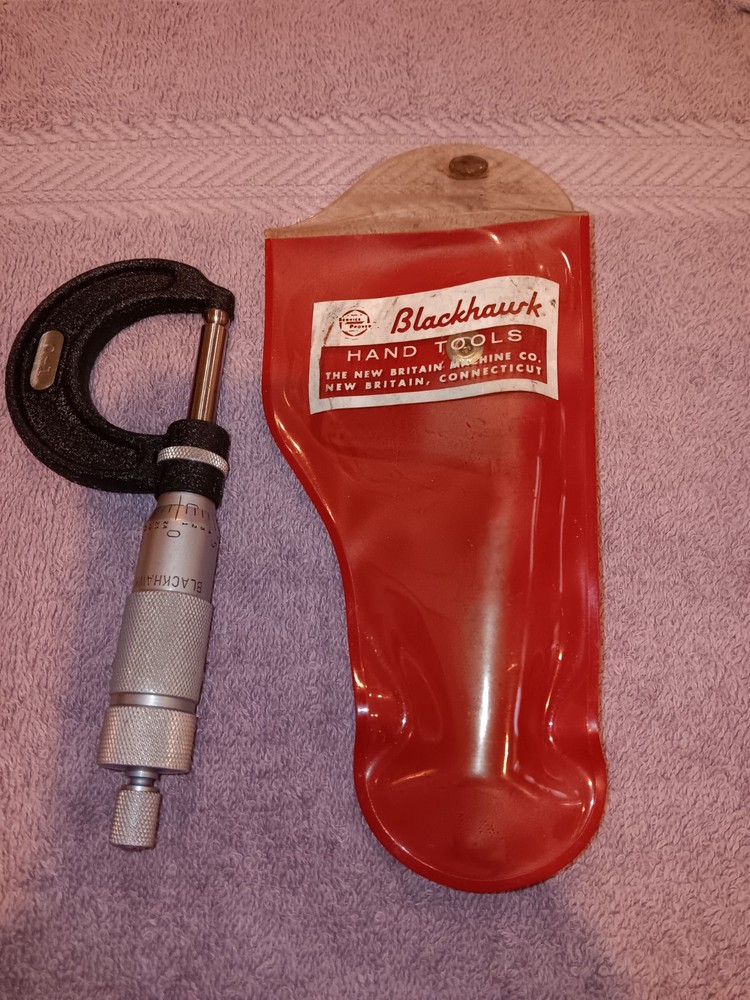 Blackhawk Micrometer New Britain Machine CO.