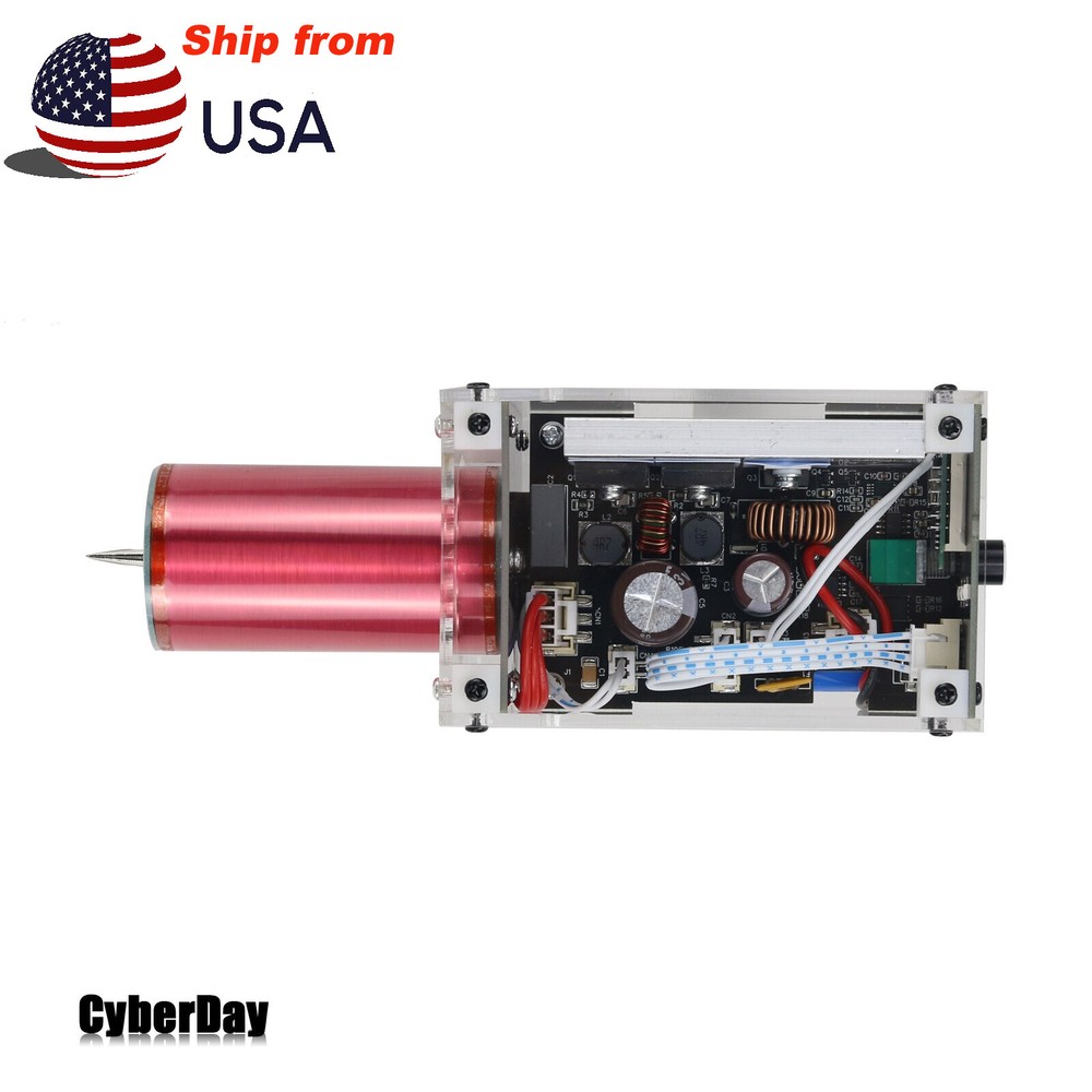 US Enhanced Version Tesla Coil Gun Magnetic Energy Generator 3rd Generation Plus