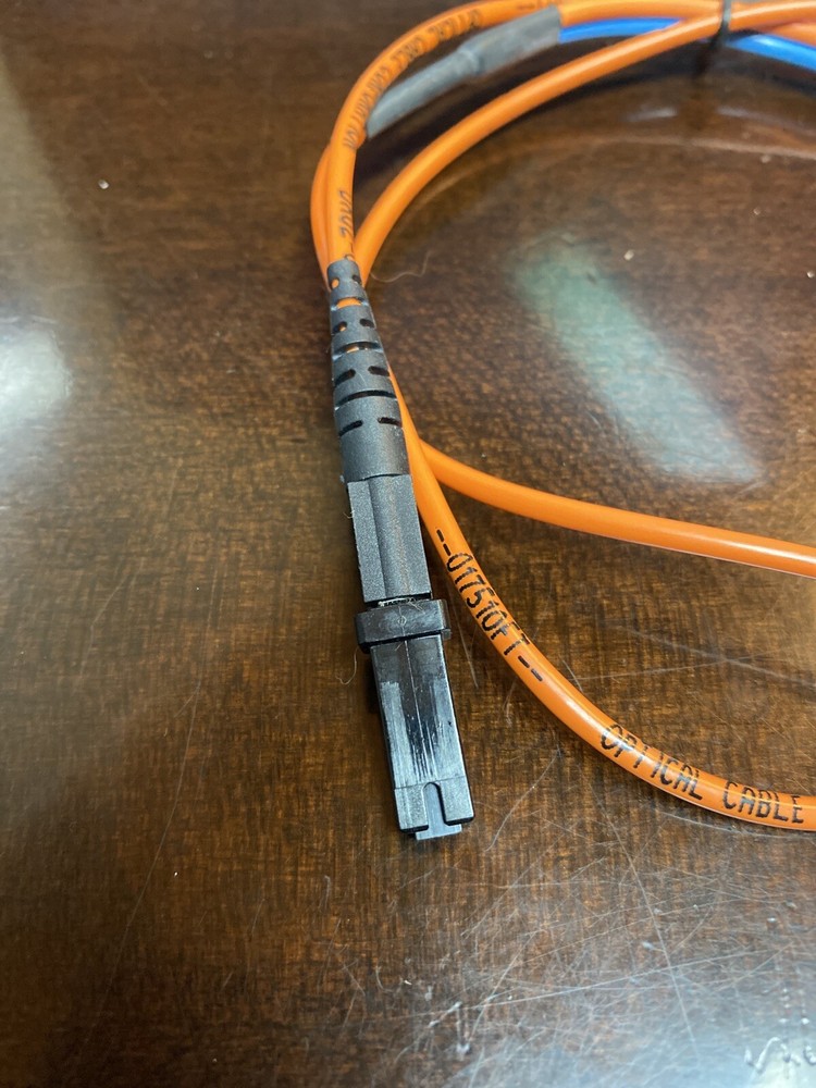 3FT MTRJ to SC Duplex 62.5/125 Multimode Fiber Optic Patch Cable - Orange
