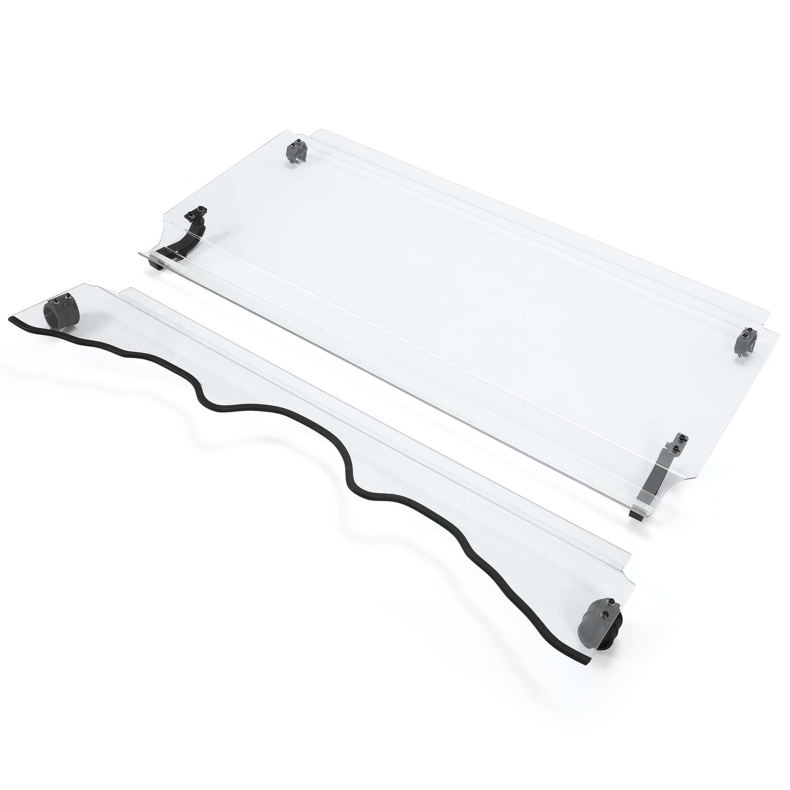 For MASSIMO MSU, Bighorn, Outfitter ,Cub Cadet 500/700 2pc Front Windshield