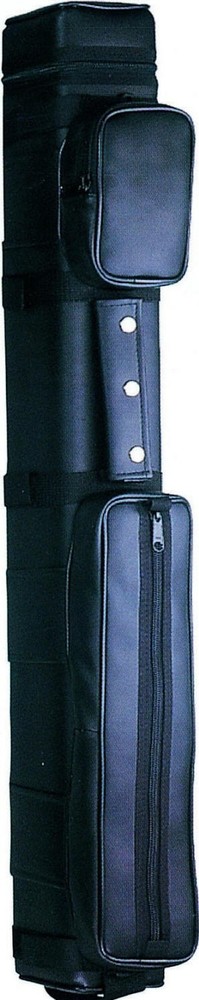 Premium 3x6 Pool Cue Case Square Black