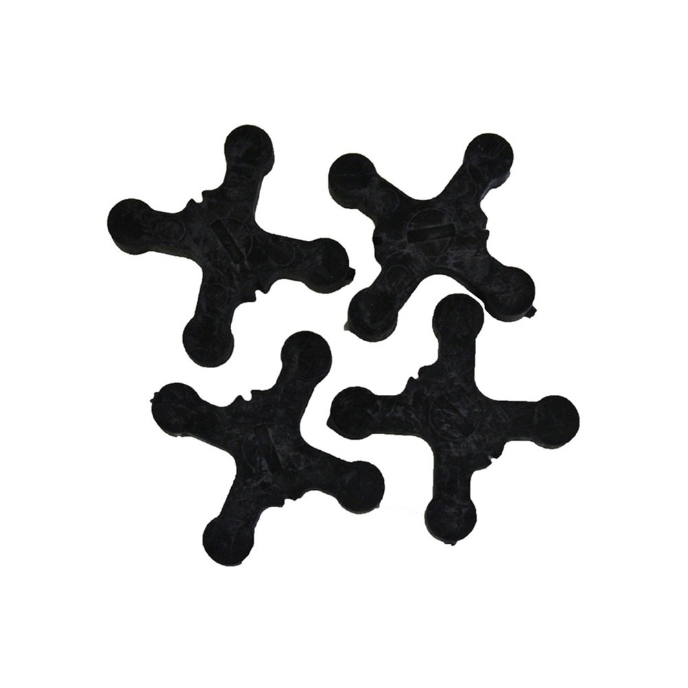 Bowjax SlipJax String Silencers Black 4 pk.