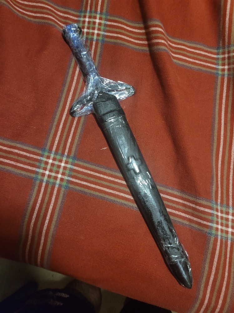 Medieval Knight Dagger And Sheath