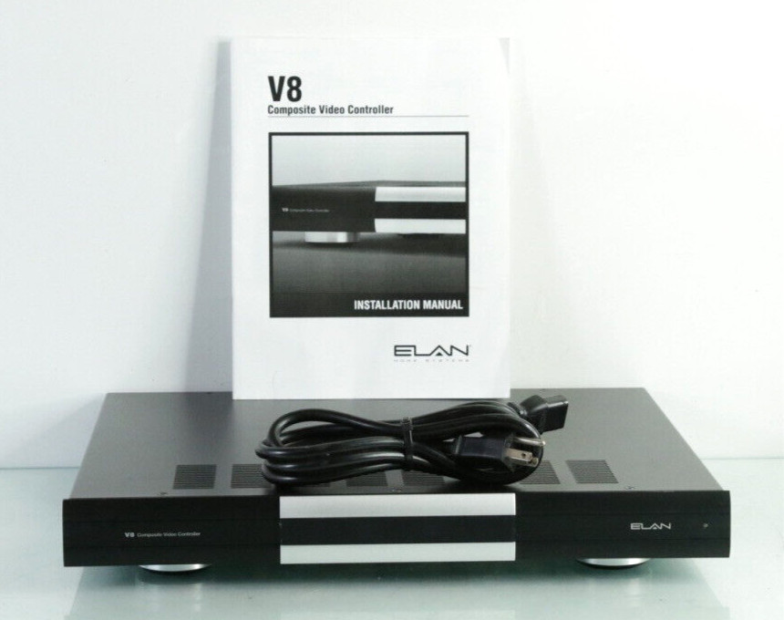 Elan Home Systems V8 8x8 Composite Video Controller o99