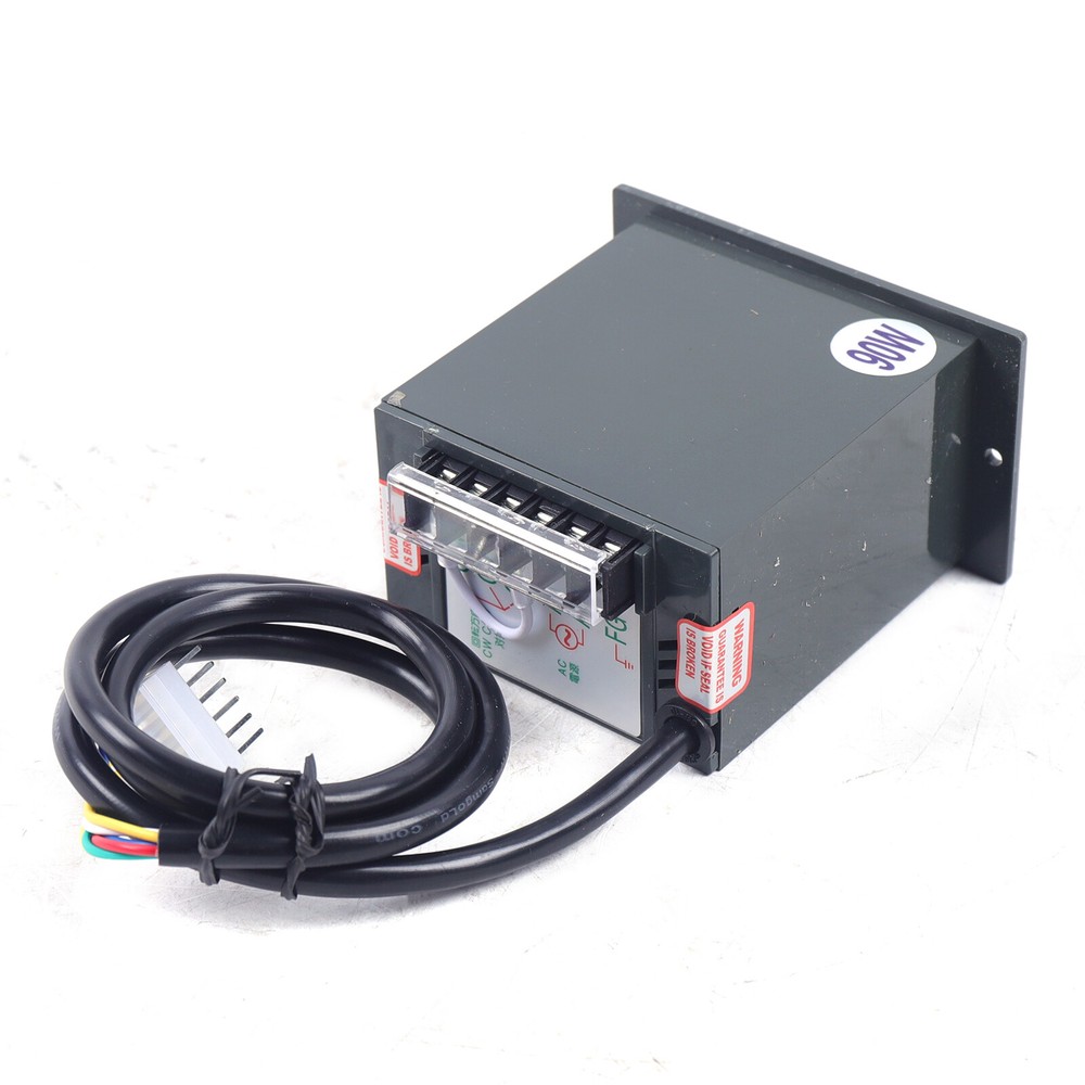 AC Gear Motor Electric Variable Speed Controller Torque 90W 1