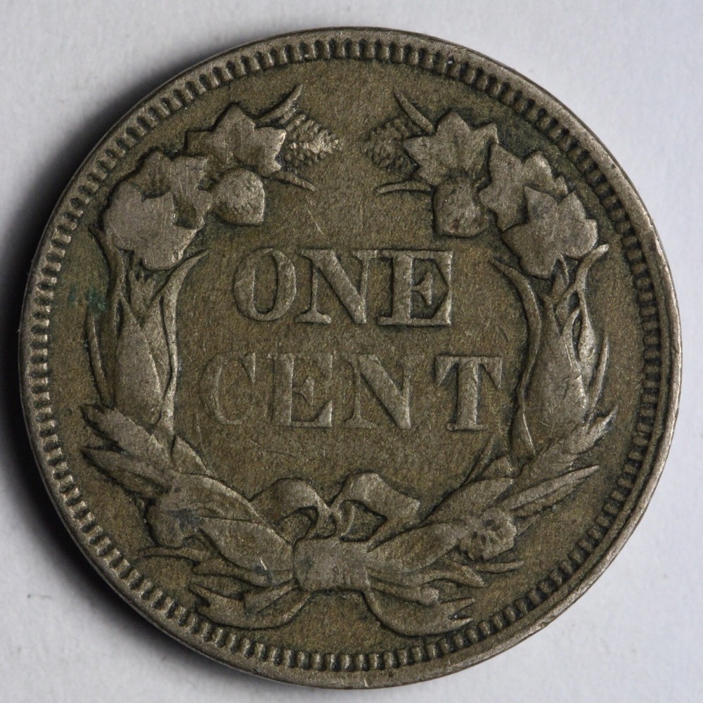 1857 Flying Eagle Cent Penny XF E114 JRSNM