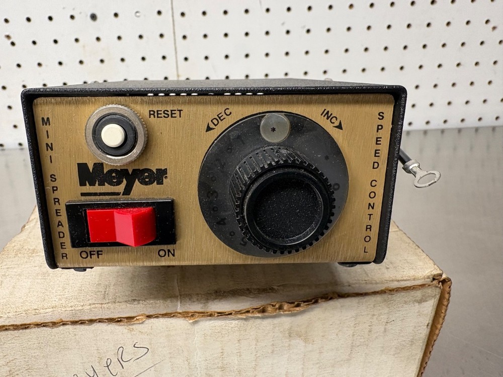 NEW Genuine 8612 Meyer Salt Spreader Variable Speed Controller 08612