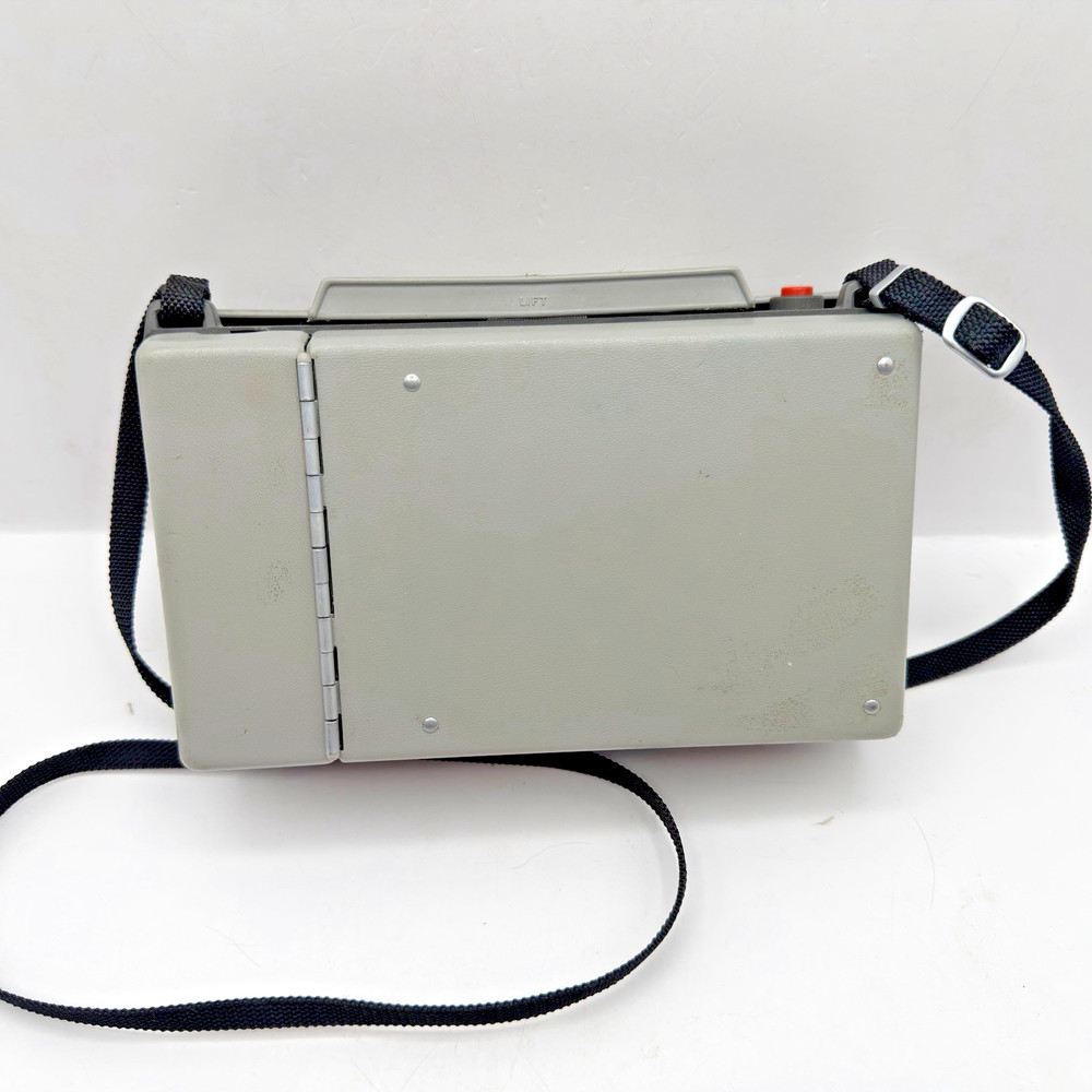 Polaroid Automatic 230 Vintage Land Camera With Strap & Case - Untested