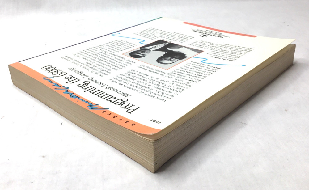 Programming the 68000 Macintosh Assembly Language Vintage Hayden Book