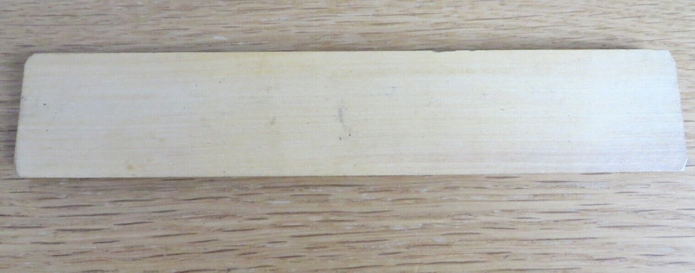 VINTAGE BOXWOOD SCALE RULER 6" Engine Divided