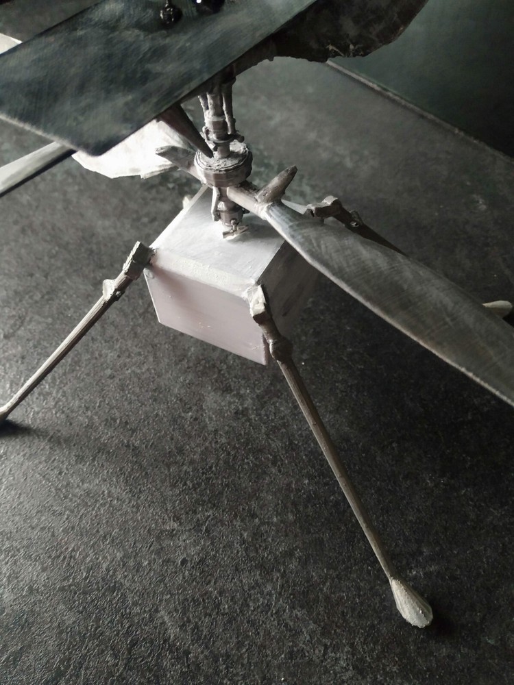 3d printed NASA Perseverance Mars Ingenuity (helicopter) 1:2