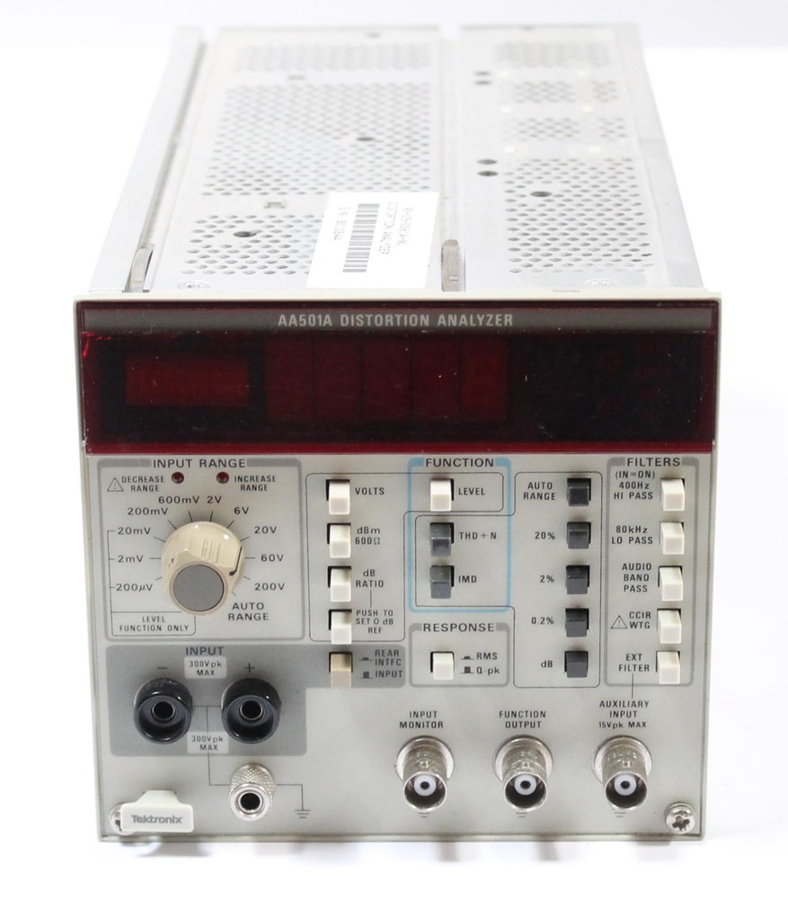 Tektronix AA501A Distortion Analyzer Plug in