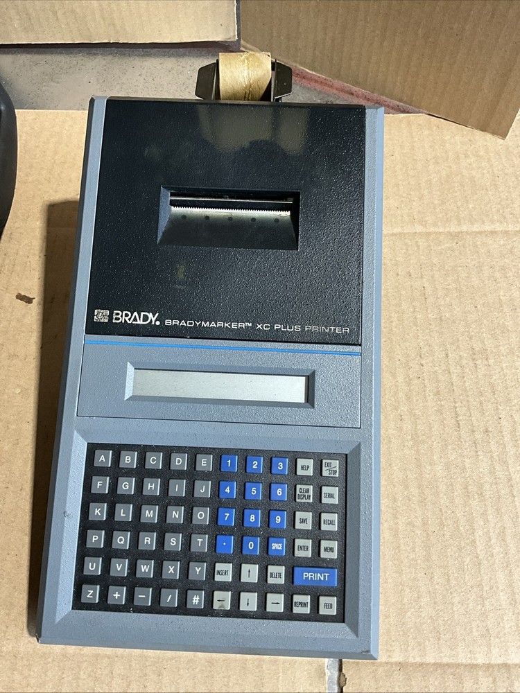 BRADY BRADYMARKER XC PLUS PRINTER; Partial Kit