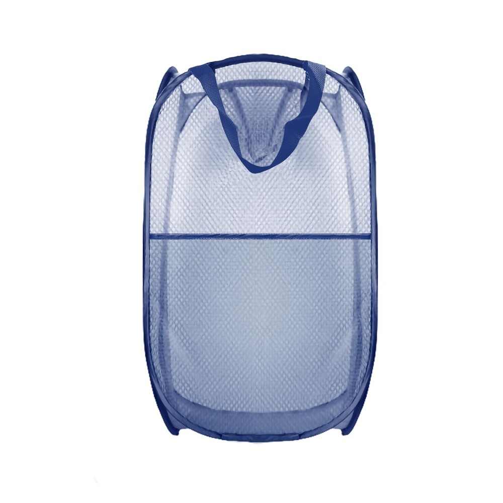 Collapsible Pop Up Laundry Hamper, Extra Large Mesh Foldable Laundry Basket, ...