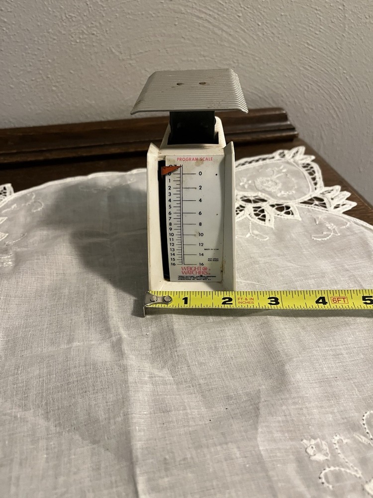 Vintage weight watchers scale