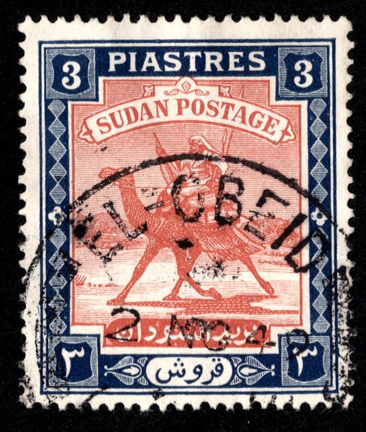 Sudan Scott 72 with El-Obeid Postmark.